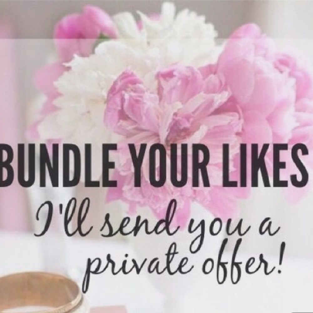 Bundle your likes for a discount!!